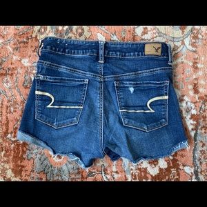 AE Hi Rise Shortie Shorts
